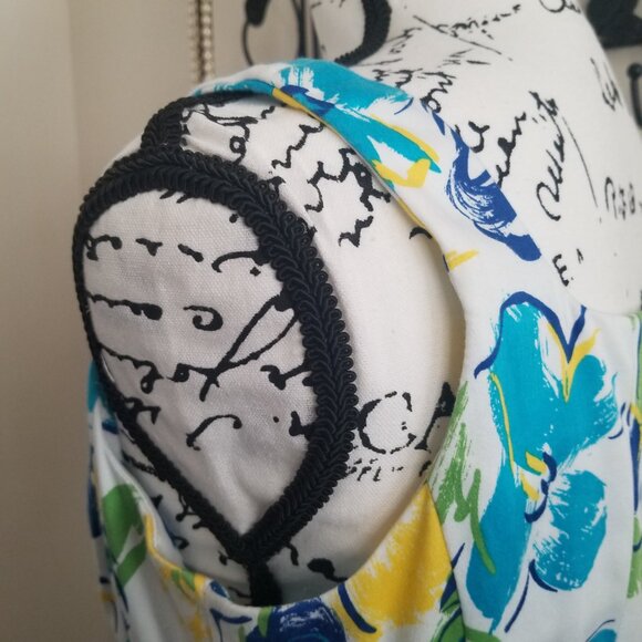 Floral Dress Sz 10 Chaps by Ralph Lauren - Picture 11 of 16